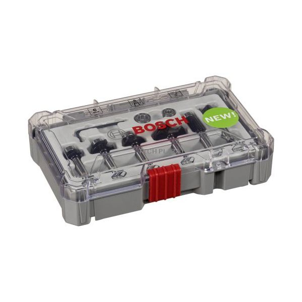 Bosch Milling Set Trim&edging 6pcs.