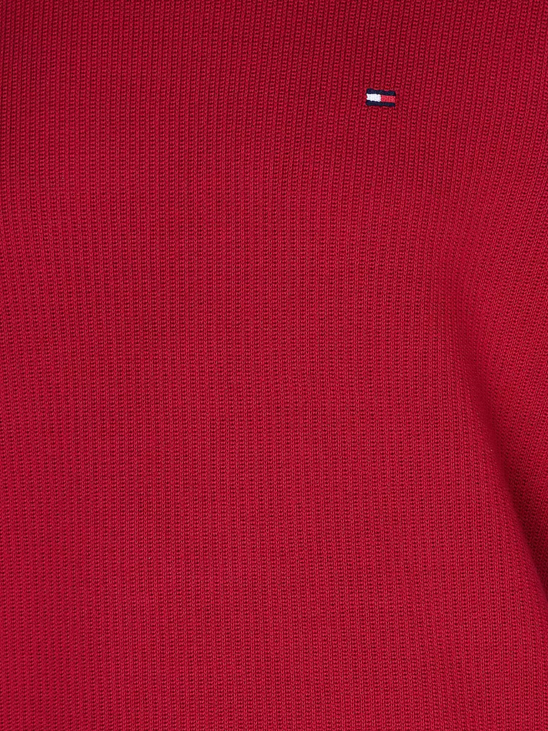 TOMMY HILFIGER Pullover rot