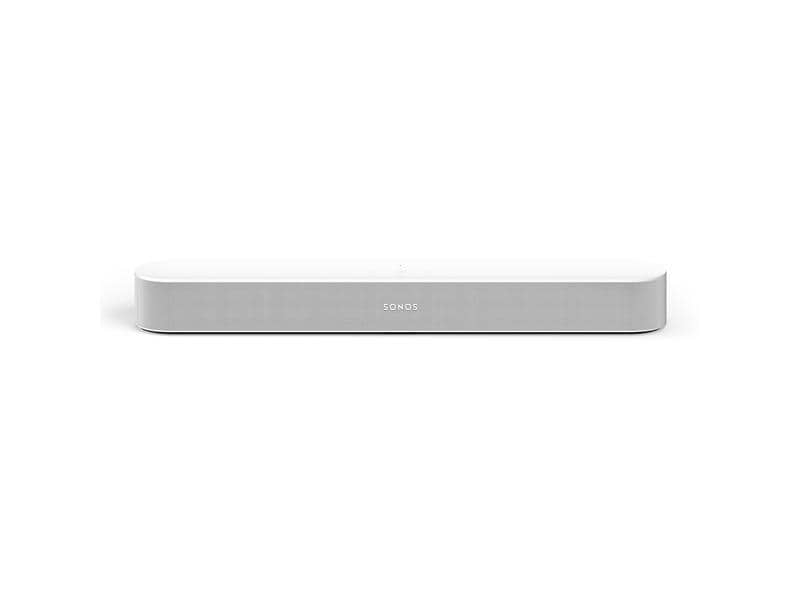 Sonos Smart Soundbar Beam Gen 2 Kit Sub Mini Weiss Beeindruckende Soundbar für das gesamte Zuhause inklusive Subwoofer