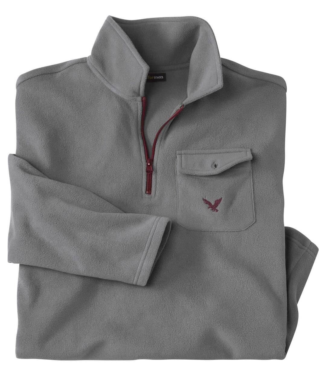 Pull Zippé Micropolaire