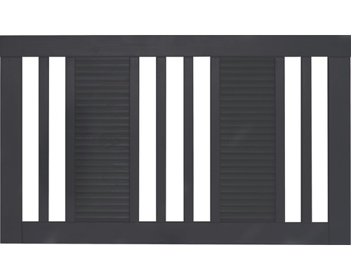Konsta Fenris voortuinhek 180 x 90 cm antraciet