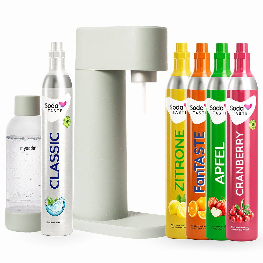 Sparkpaket Woody Wassersprudler + CO2-Zylinder