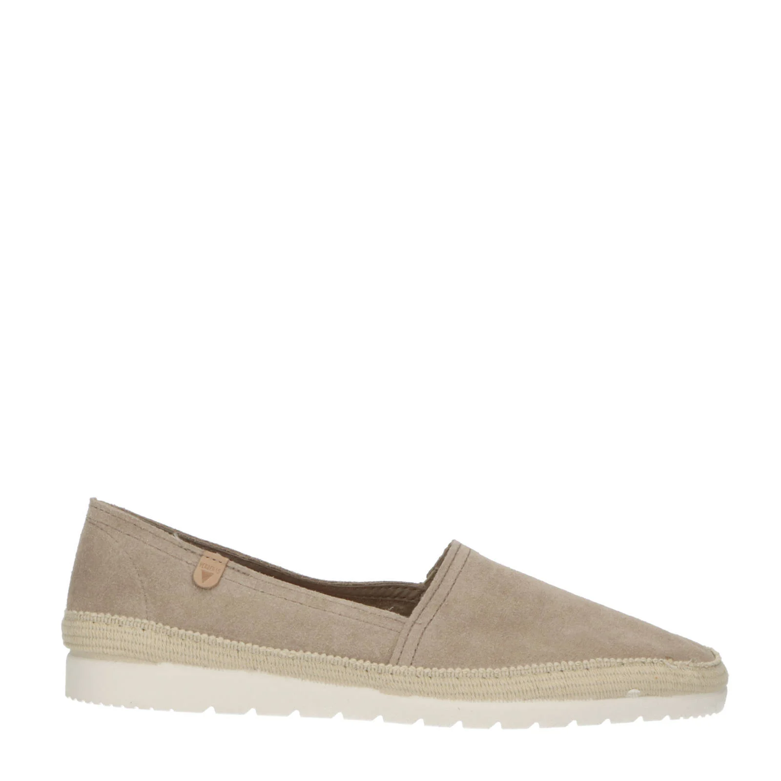 Verbenas Noa Serraje  suède espadrilles beige