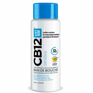 Bain De Bouche 12h d'Haleine Fraîche Dents Sensibles - 250ml