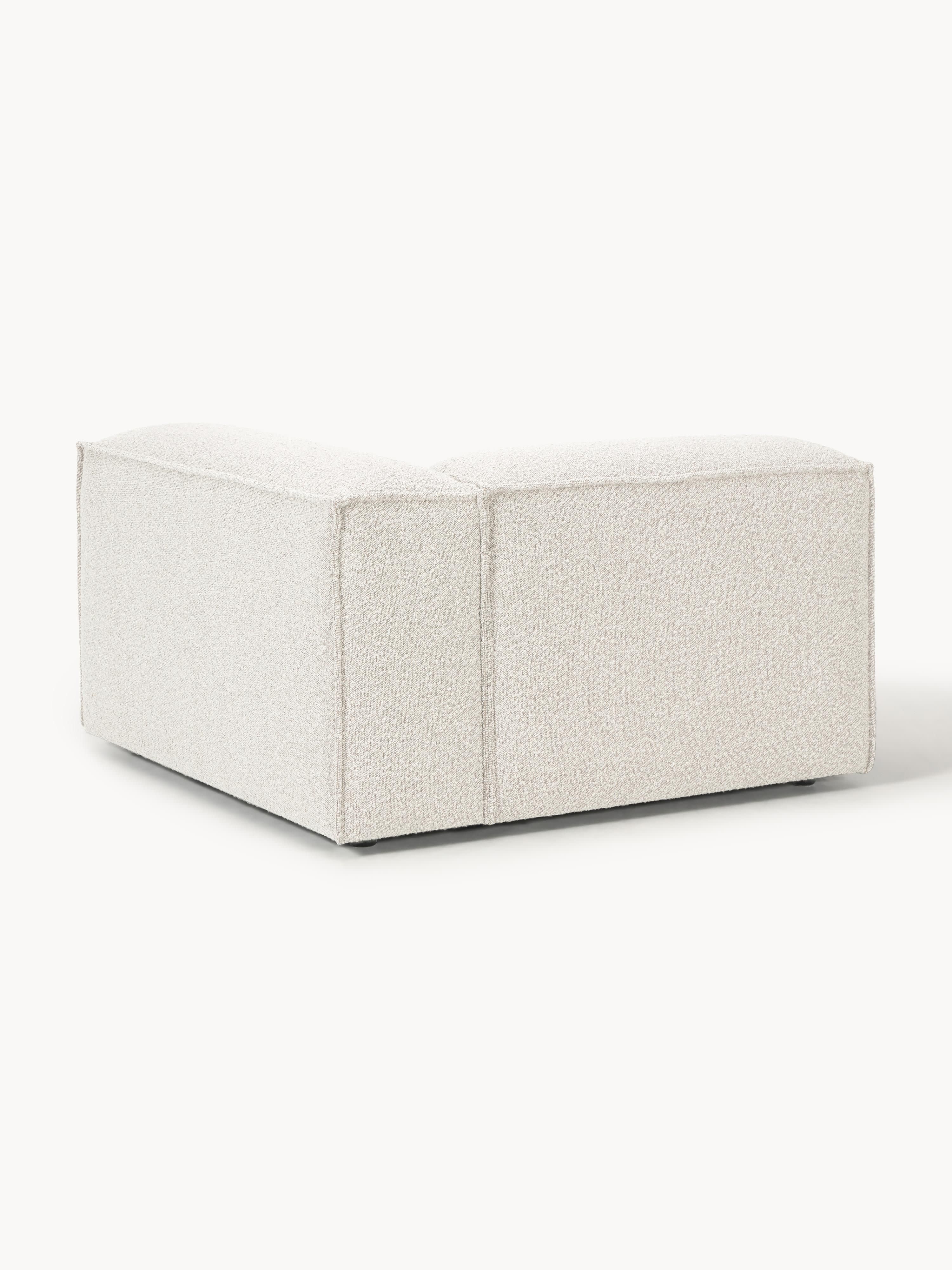Hoekmodule Lennon van bouclé