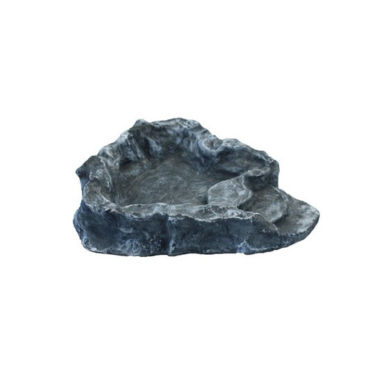 Abreuvoir pour reptile, couleur pierre (petite taille)