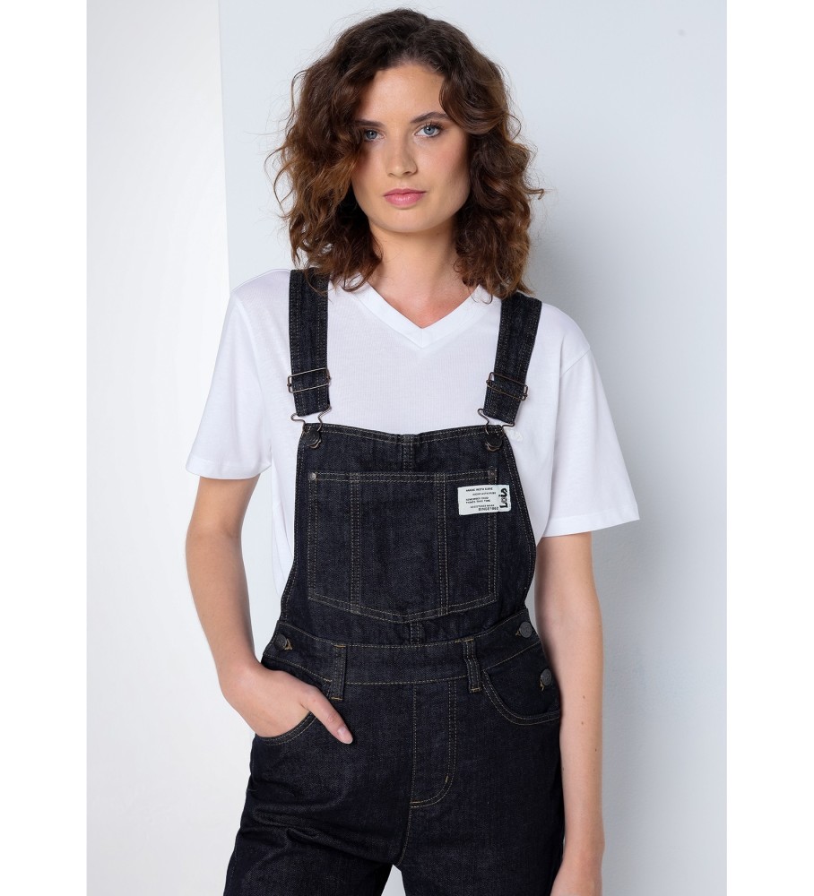 Lois Peto Mom Fit azul marinho