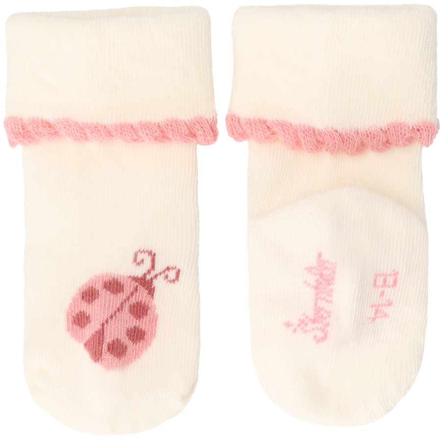 Sterntaler Baby-Söckchen 3er-Pack Maus steingrün