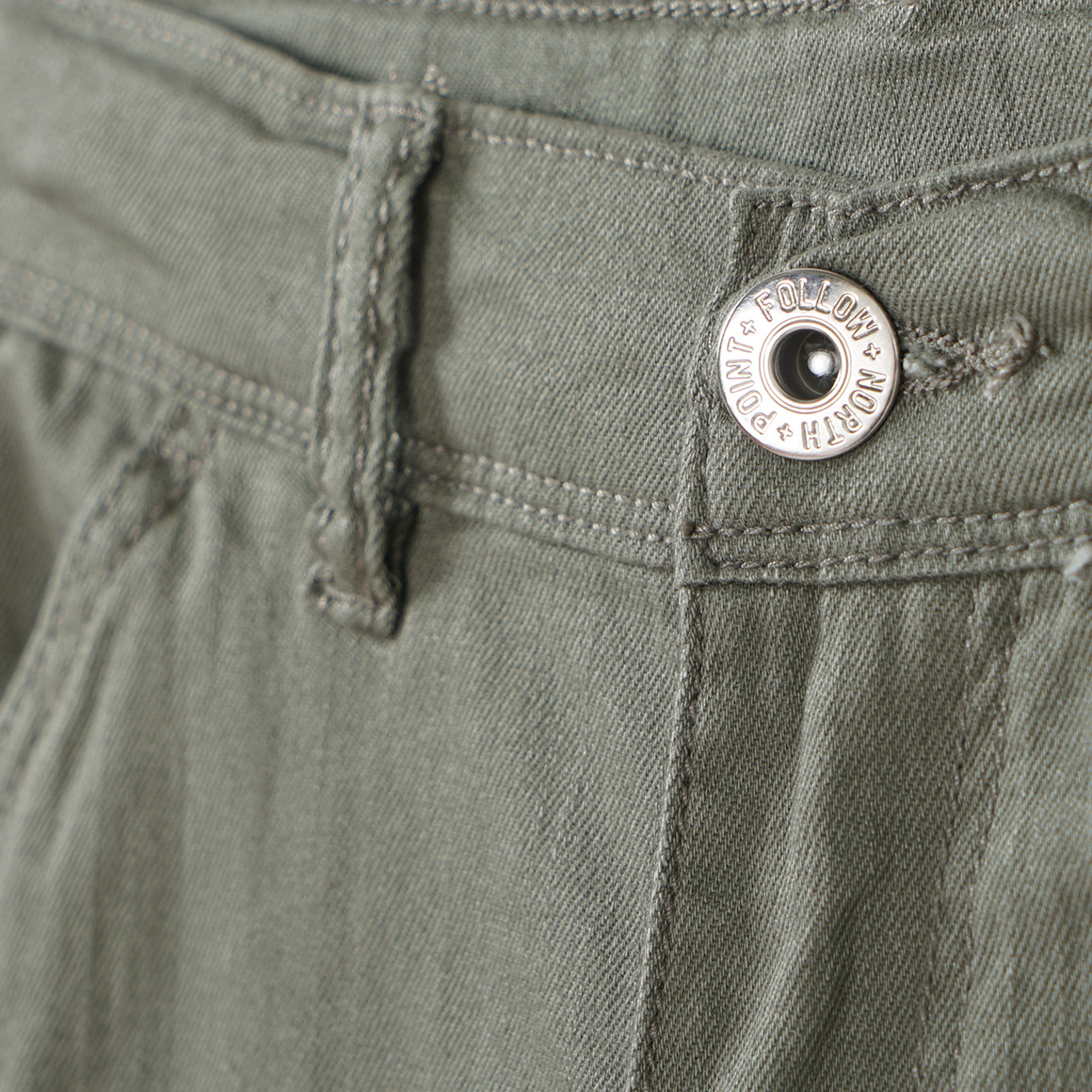 Yigga Jungen Cargoshorts mit verstellbarem Bund dunkeloliv