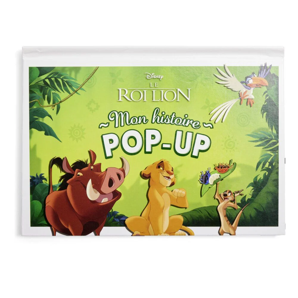 Livre d'histoire Disney Le Roi Lion pop-up
