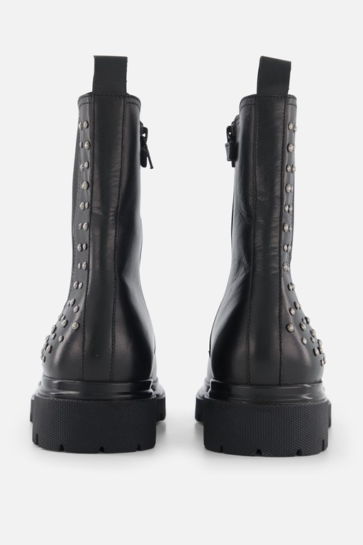 Muyters Chelsea boots zwart Leer