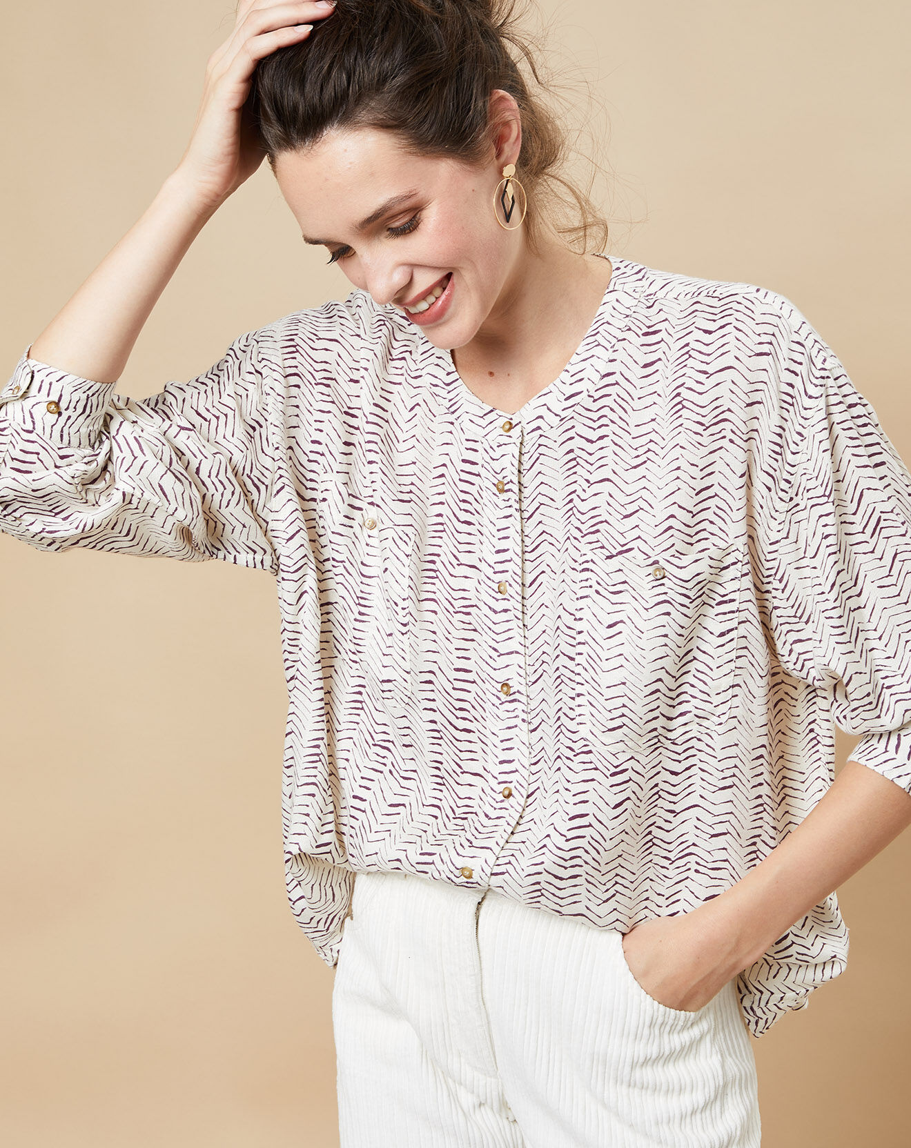 Harris Wilson Blouse Sense écrue