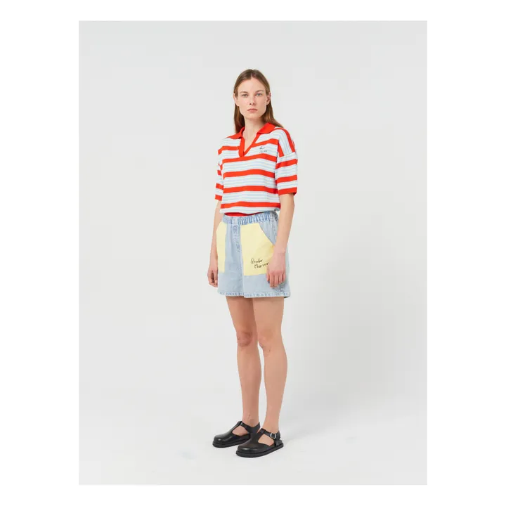 Bobo Choses Short Denim x Smallable | Bleu Clair