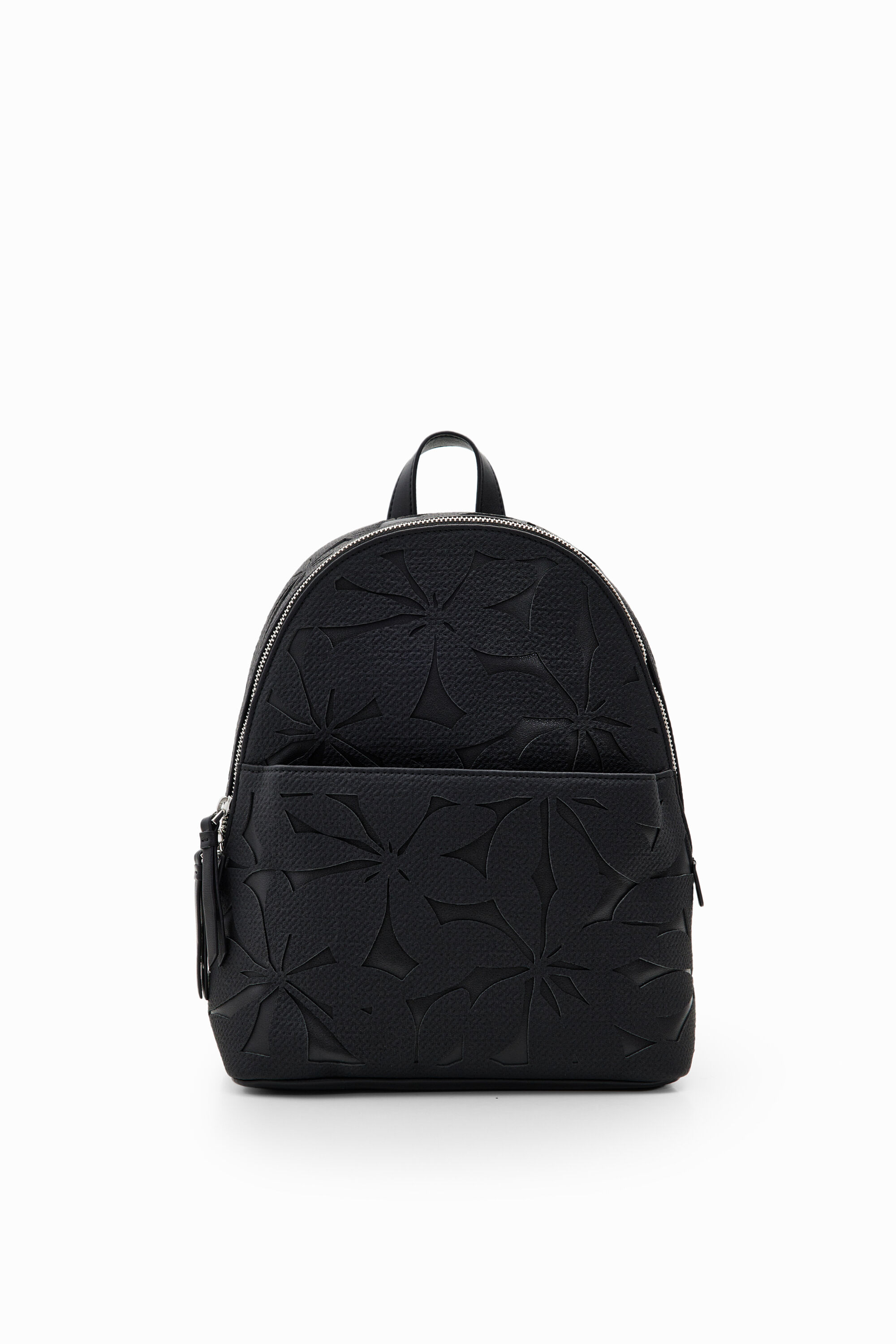 Petit sac à dos fleurs estampées