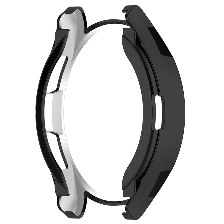 Samsung Galaxy Watch 6 Classic (47mm) Galvanisierte Gummi Bumper Hülle - Schwarz