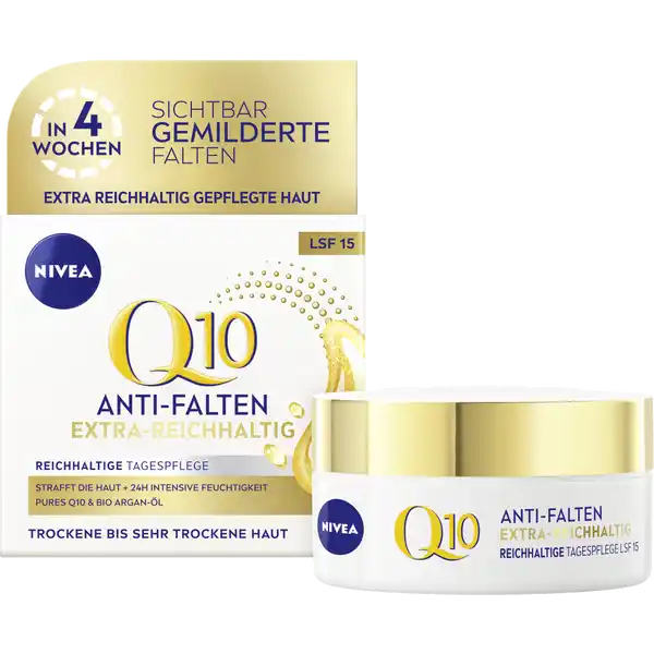 Q10 Anti-Falten Extra-Reichhaltige Tagespflege Trockene Haut LSF15