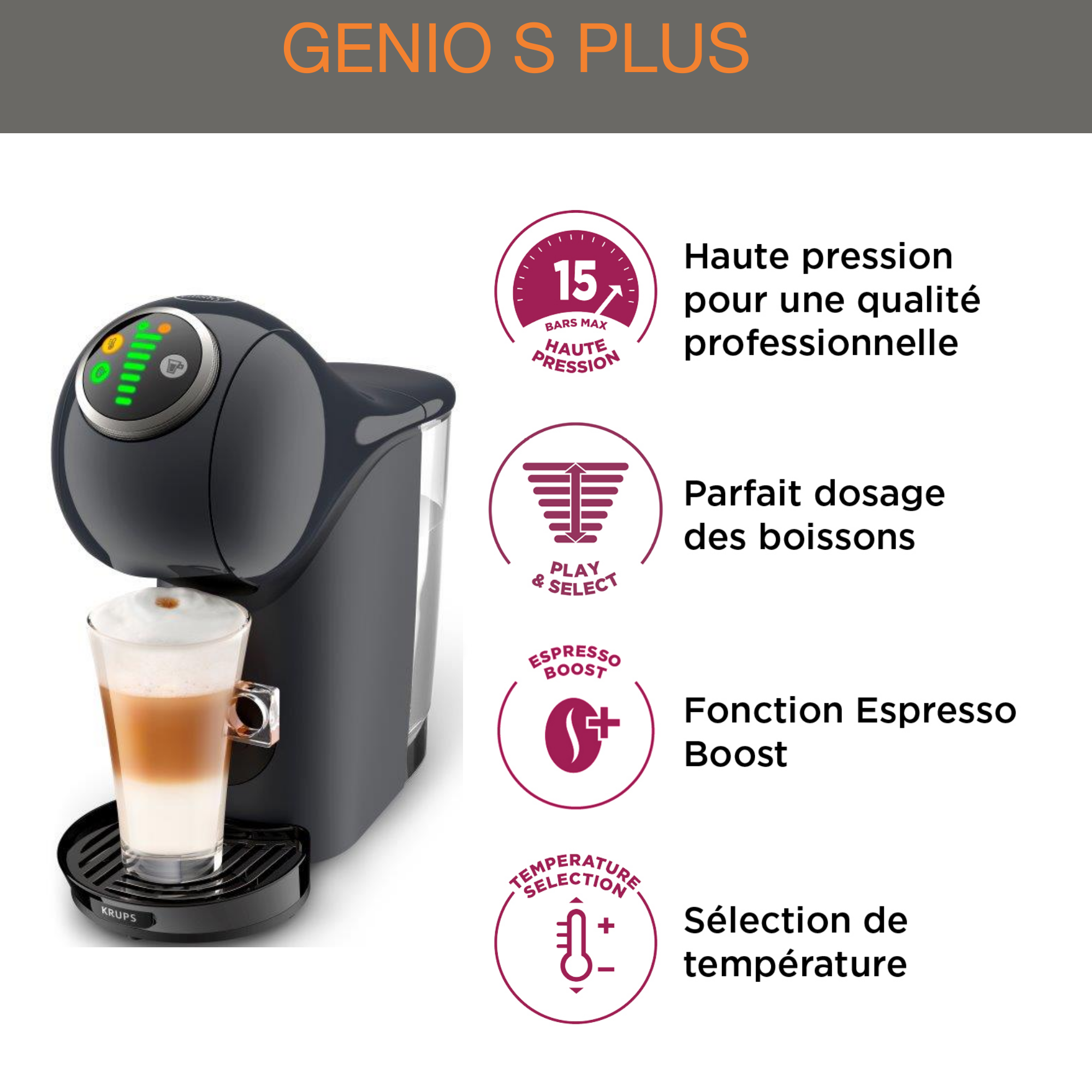 GENIO S PLUS COSMIC GREY