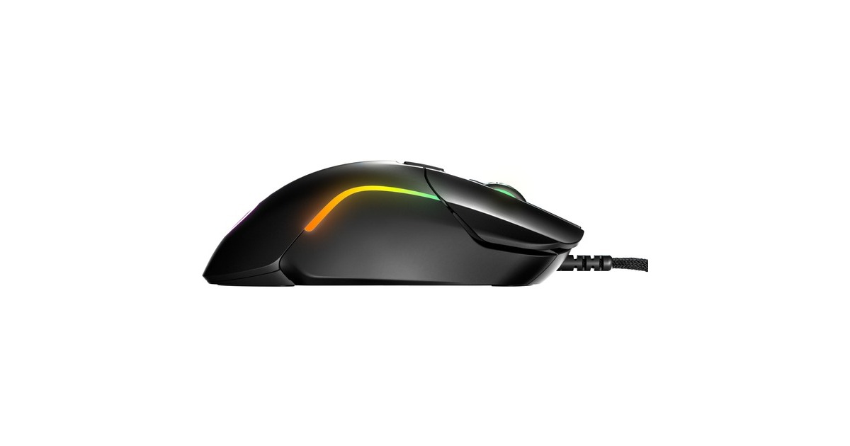SteelSeriesRival 5 gaming muis  (Zwart, RGB leds)
