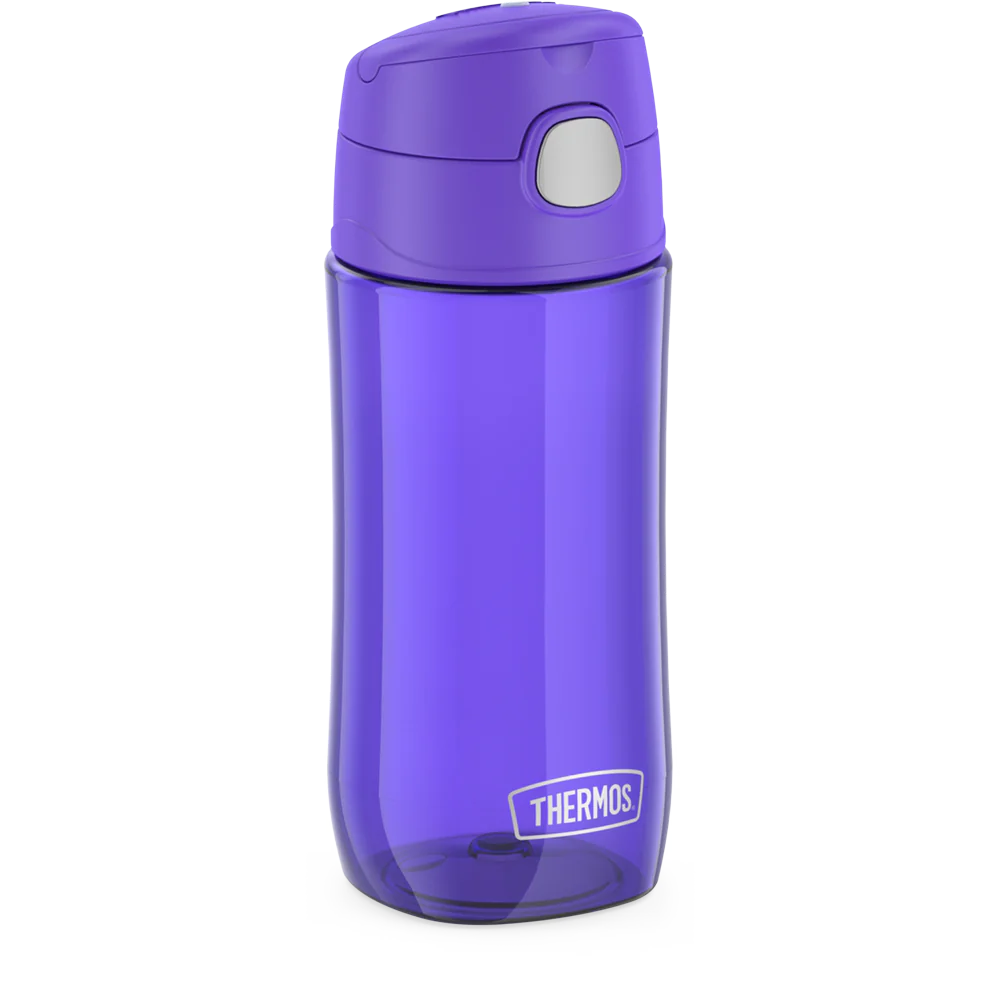16oz THERMOS® KIDS PLASTIC WATER BOTTLE WITH SPOUT LID