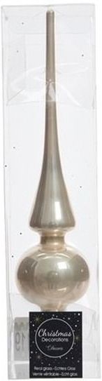 Decoris - Kerstballen - Champagne - 37 ST - 6 cm - Kunststof