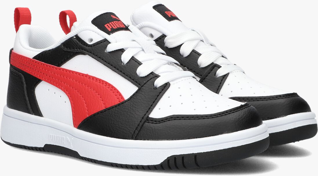 PUMA zwarte puma lage sneakers rebound v6