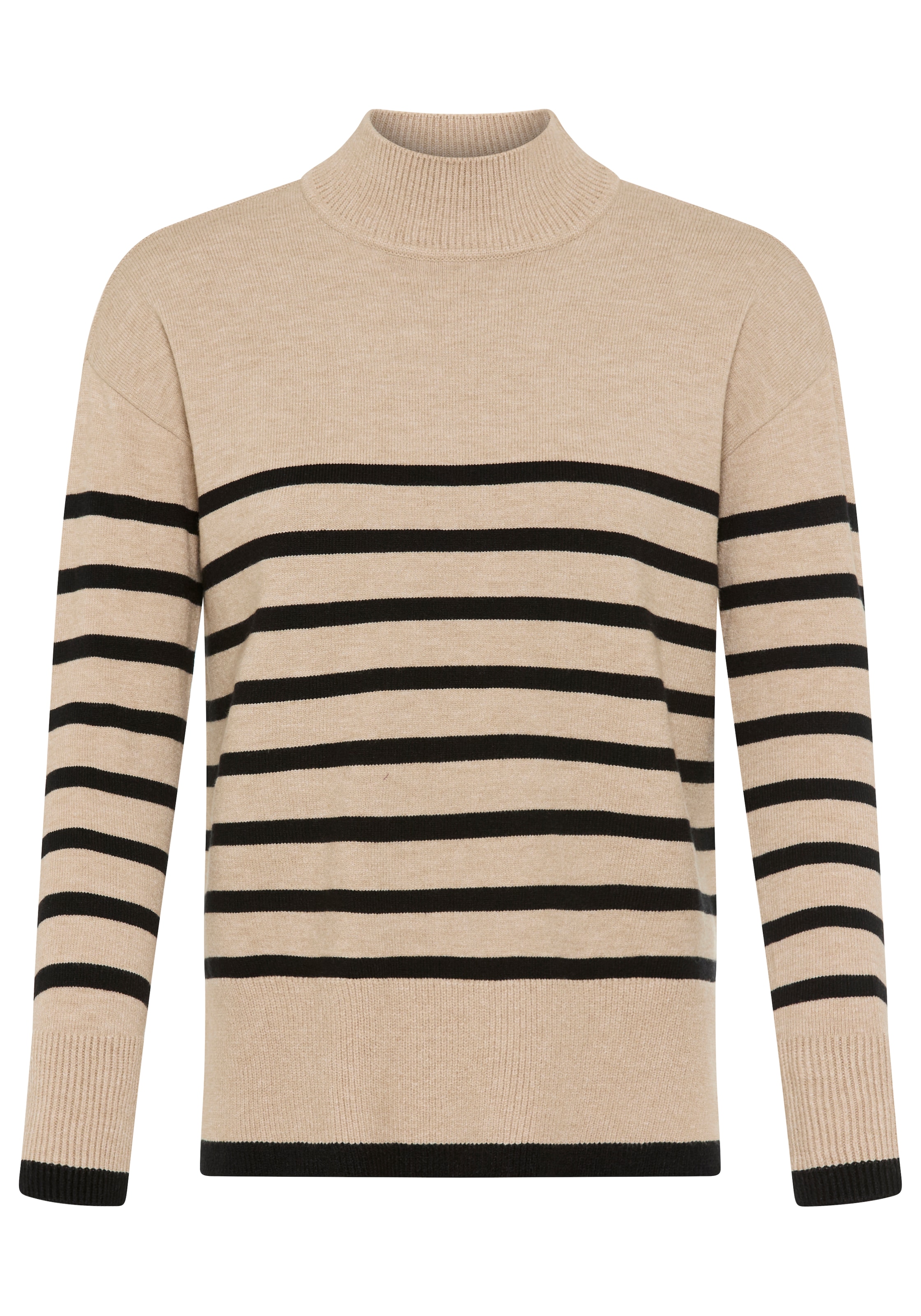 Laura Scott Streifenpullover , kuscheliger Winterstrick mit seitlichen Schlitzen - NEUE KOLLEKTION