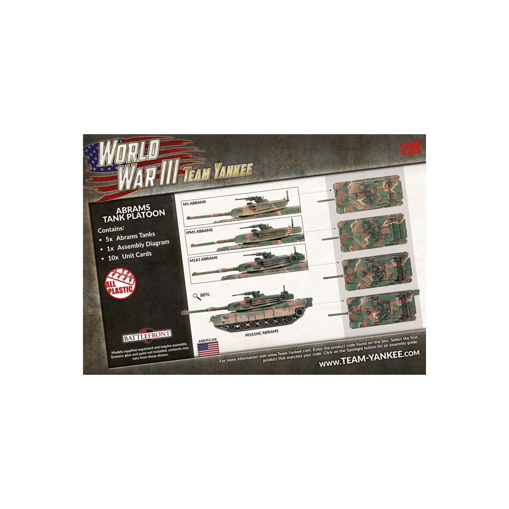 Team Yankee - Abrams Tank Platoon