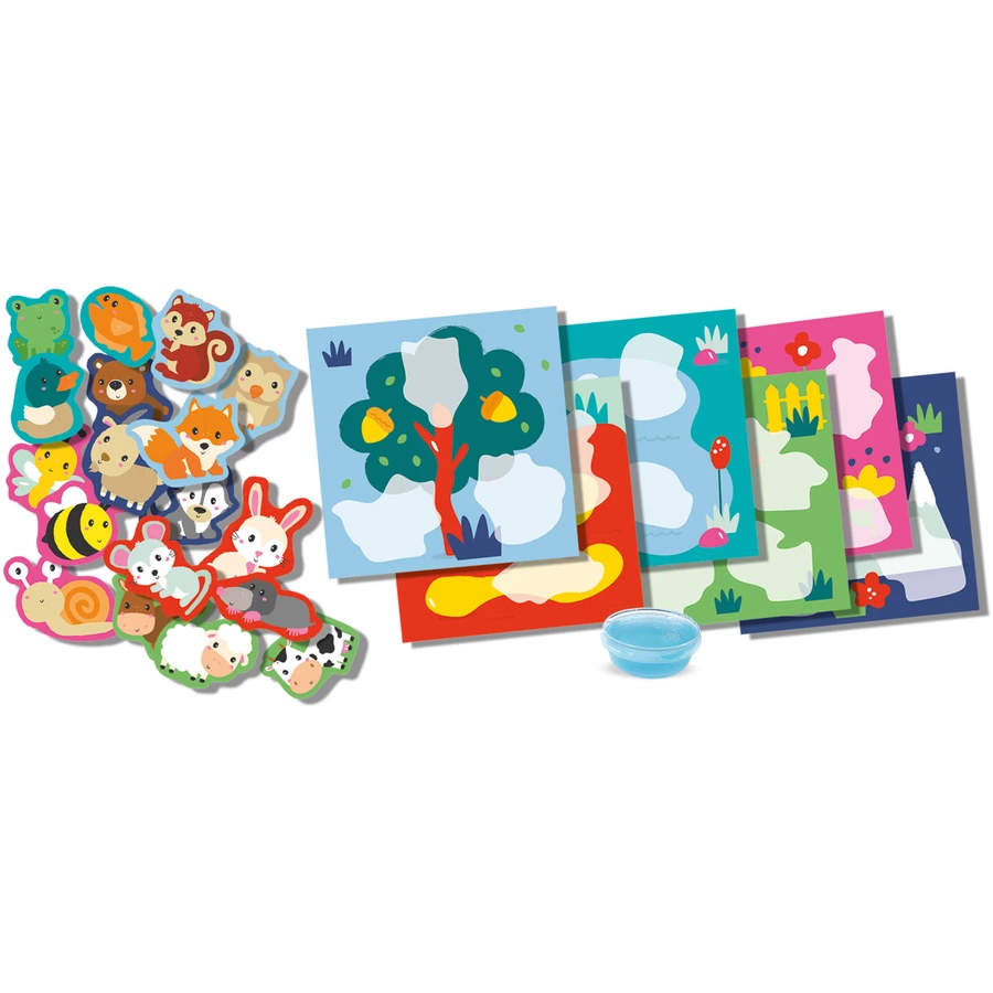SES Creative® My first - Wo lebe ich? Tieraufkleber