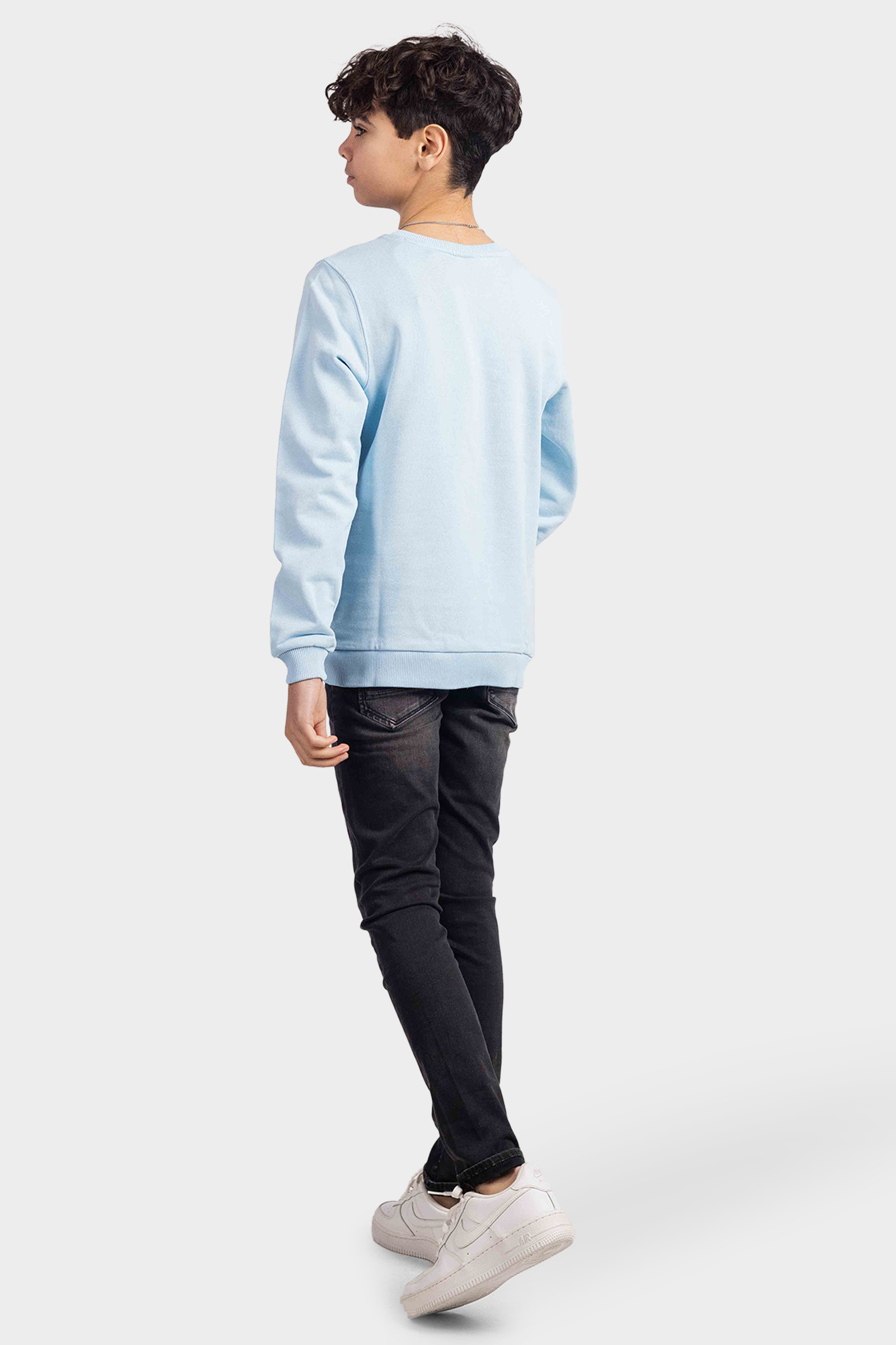Ballin Amsterdam Sweater Kids Lichtblauw