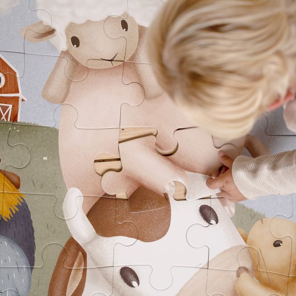 Little Dutch Little Farm Vloerpuzzel
