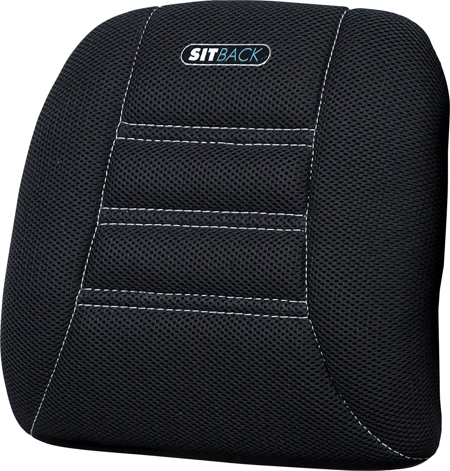 Sitback Neck Stoff Kopfstützenkissen schwarz