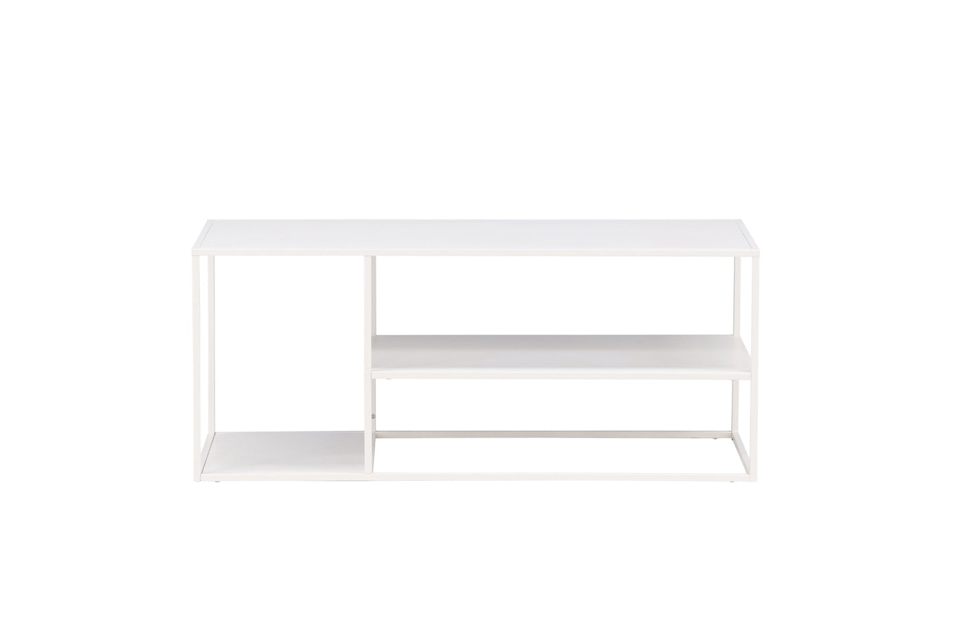 FjÃ´rd - Salontafel Wit 120cm - Staal