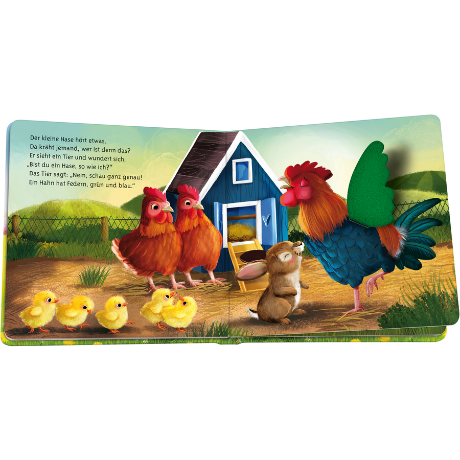 Ravensburger Mein erstes Vorlese-Fühlbuch: Bist du ein Hase?