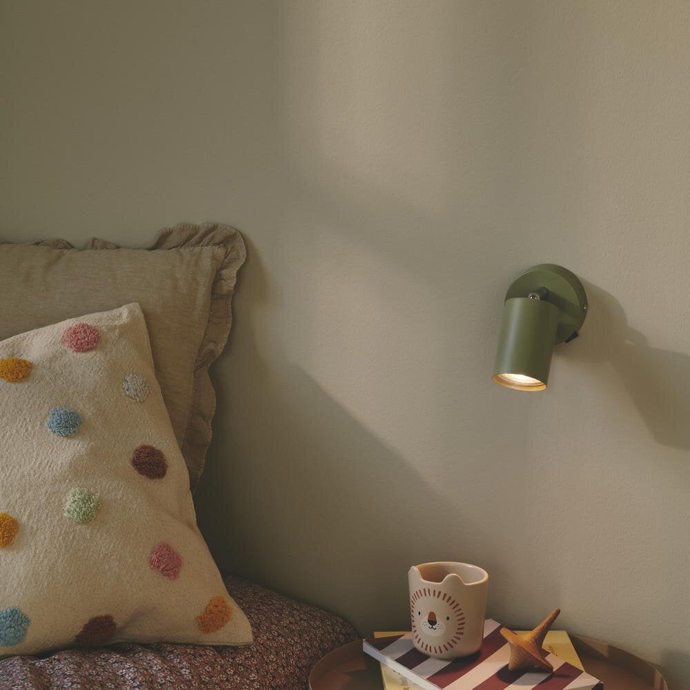 Ontdek wandlamp in groen GU10