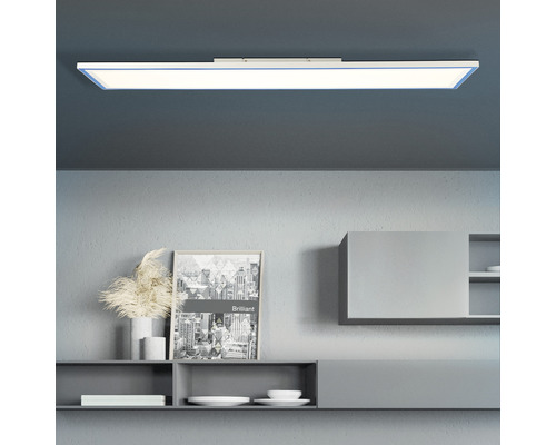 LED Paneel RGB Dimbaar 37W 3800 lm CCT 2700-6500K 120x30 cm + Afstandsbediening Wit