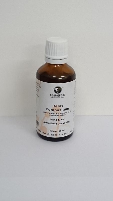 Groene Os Relax Compositum Hond/Kat 50 ML