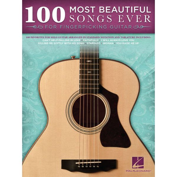 Hal Leonard 100 Most Beautiful Songs Git
