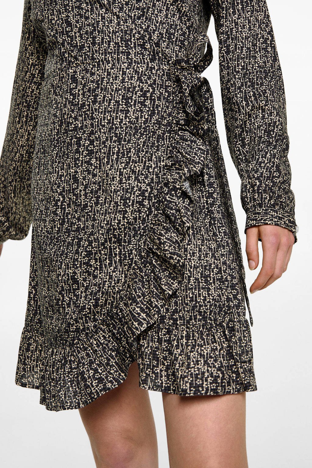 MANGO TEEN midi jurk antraciet