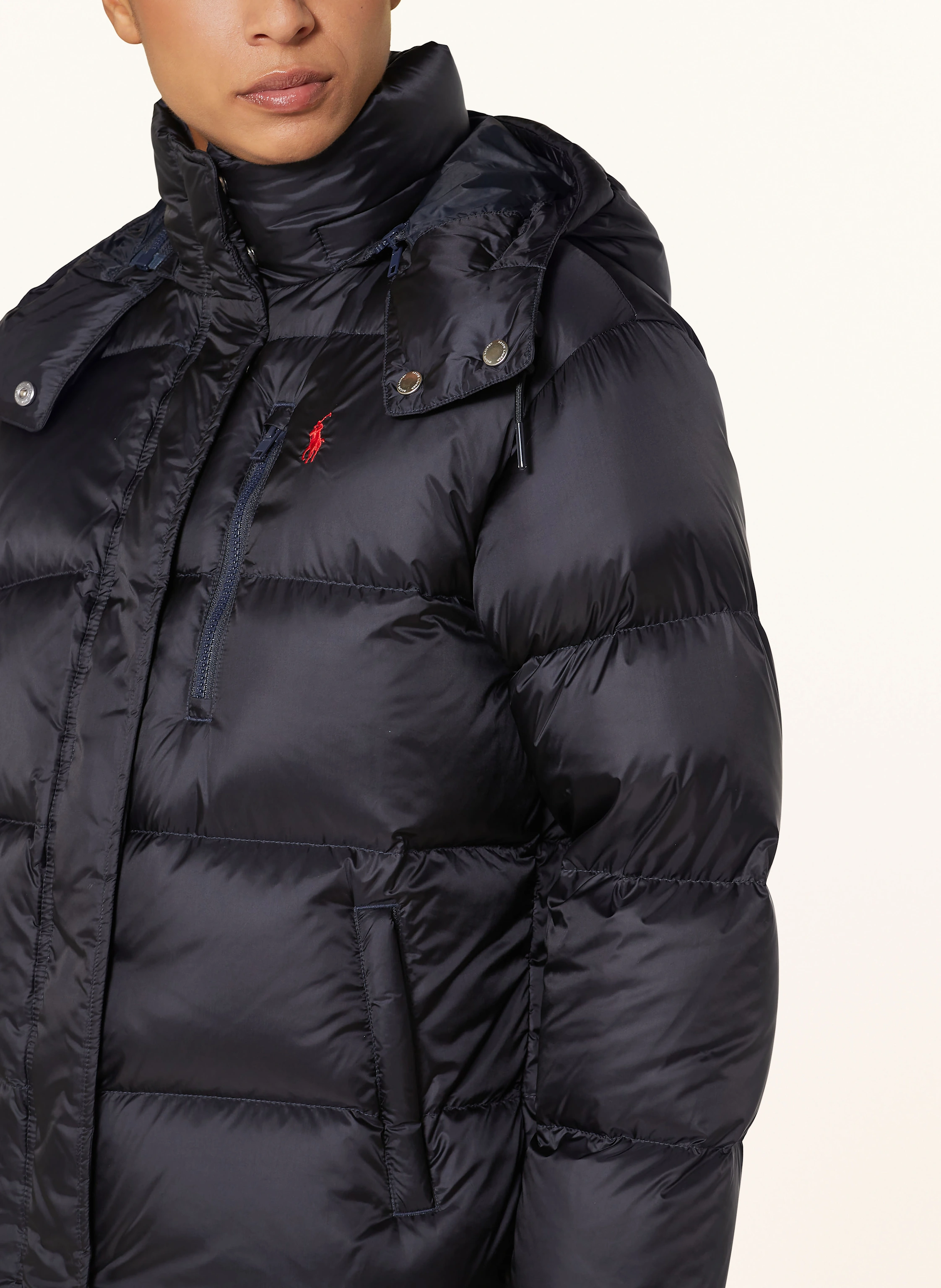 POLO RALPH LAUREN Daunenjacke mit abnehmbarer Kapuze