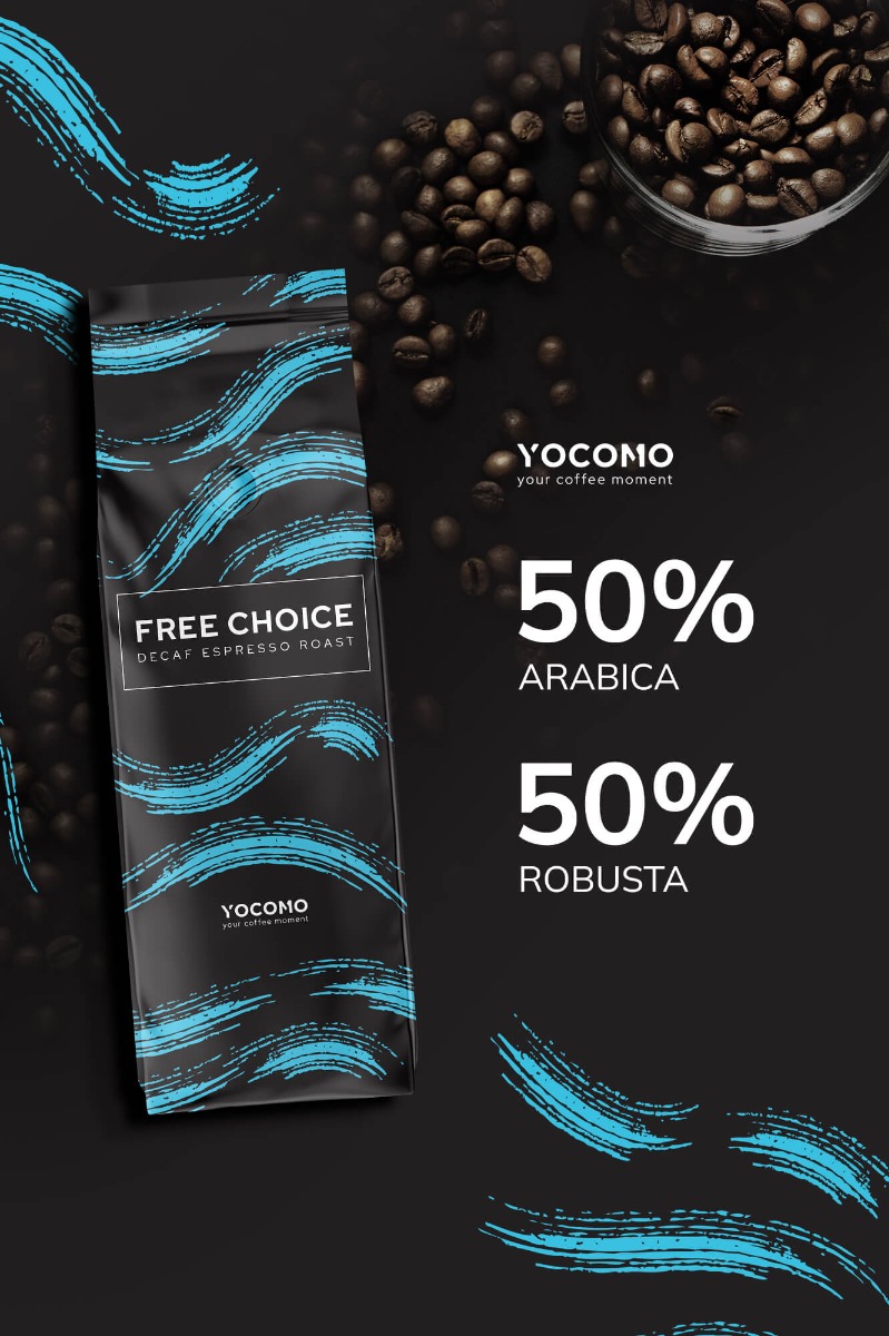 YOCOMO Free Choice Decaf Espresso Roast Vorteilspaket 6kg
