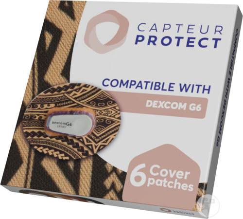 Capteur Protect Patches Tatoo Pour Dexcom G6/One 6 Pièces