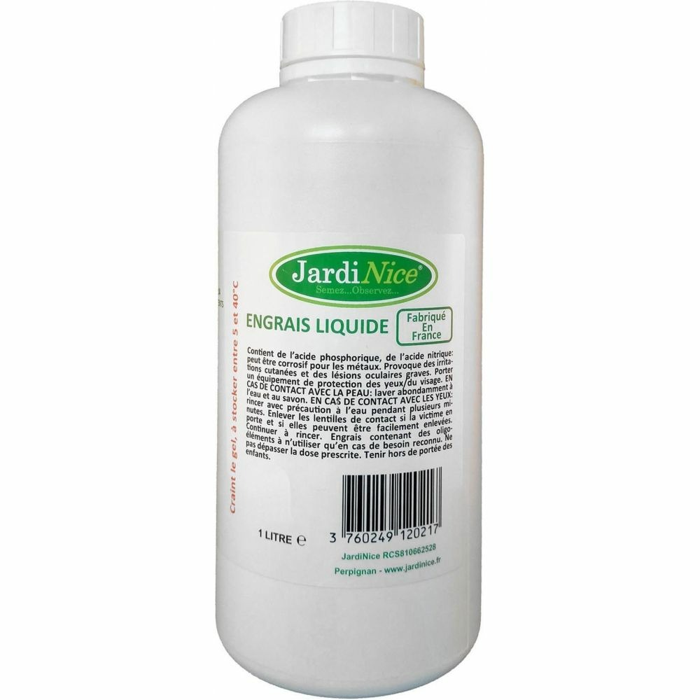Engrais liquide avec bouchon doseur anti-goutte 1000 ml
