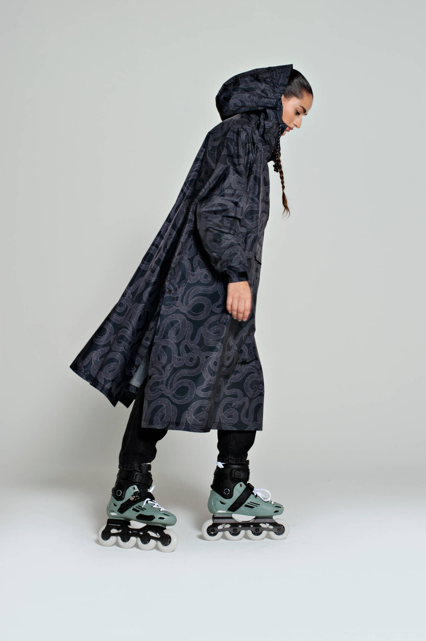 RAINKISS| Damen Regenponcho SNAKES ON A PONCHO