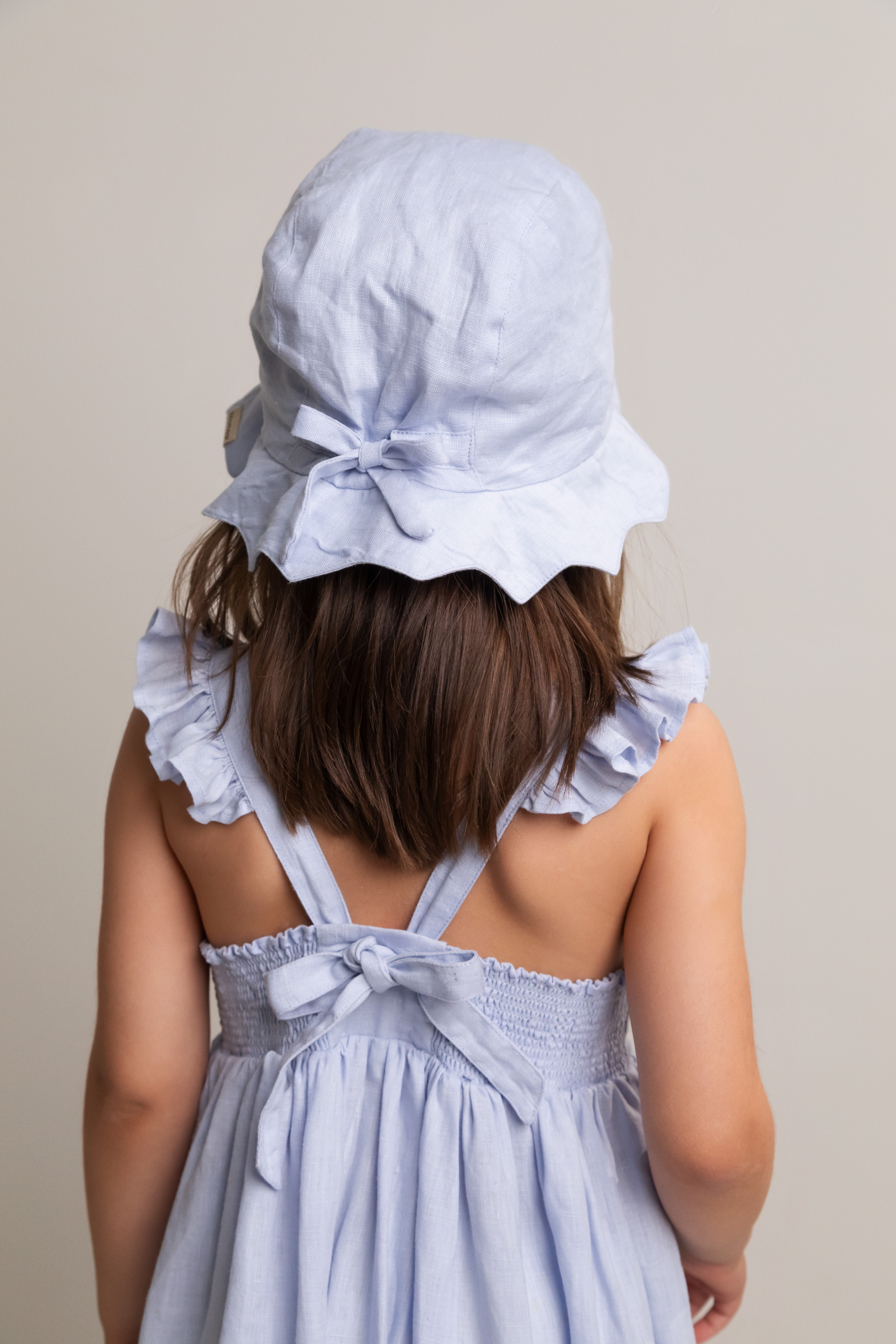 Kleid DANITA FRILL ärmellos in blue mist