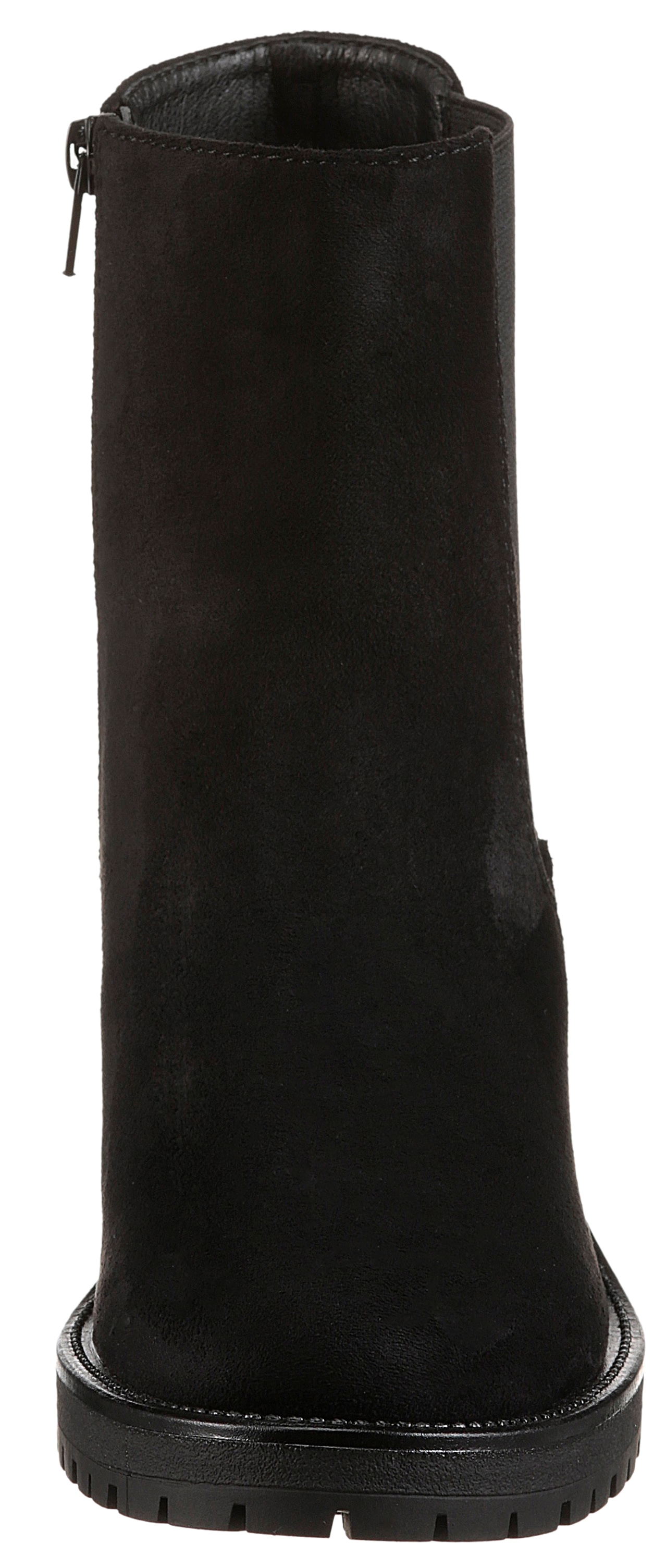 Aniston SHOES Chelseaboots  Stiefelette mit Reissverschluss und Stretcheinsatz - NEUE KOLLEKTION