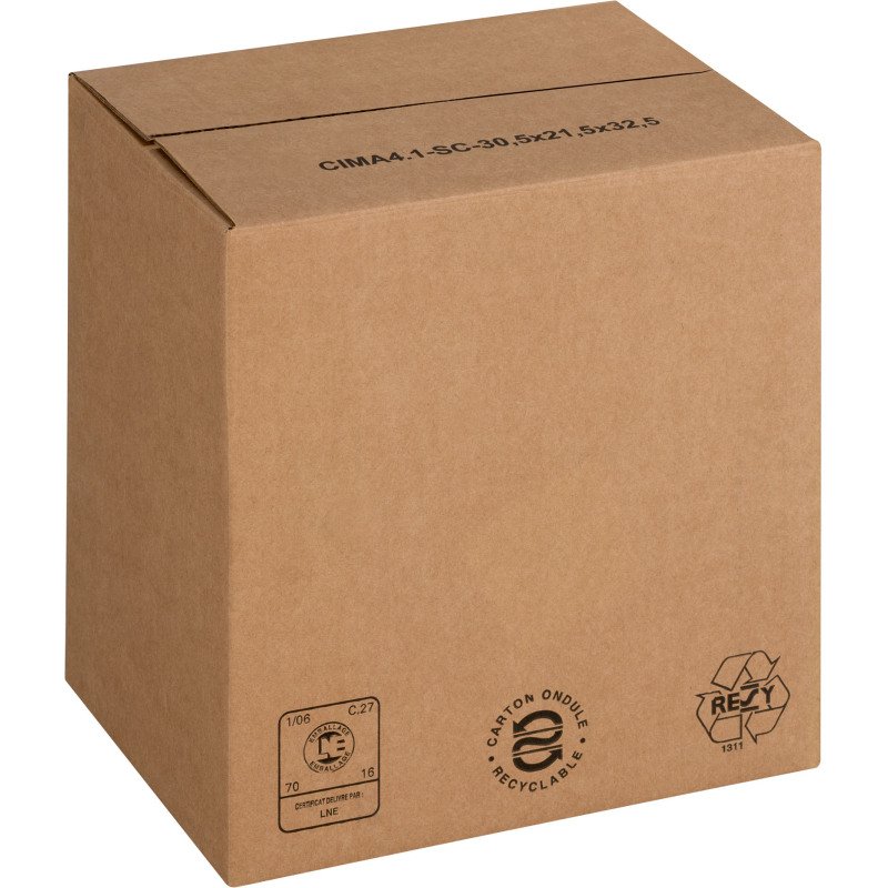 Caisse carton type Imprimeurs à hauteur variable