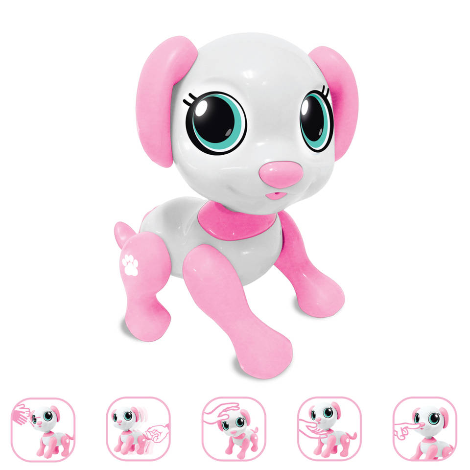 Gear2Play Robo Smart puppy - roze