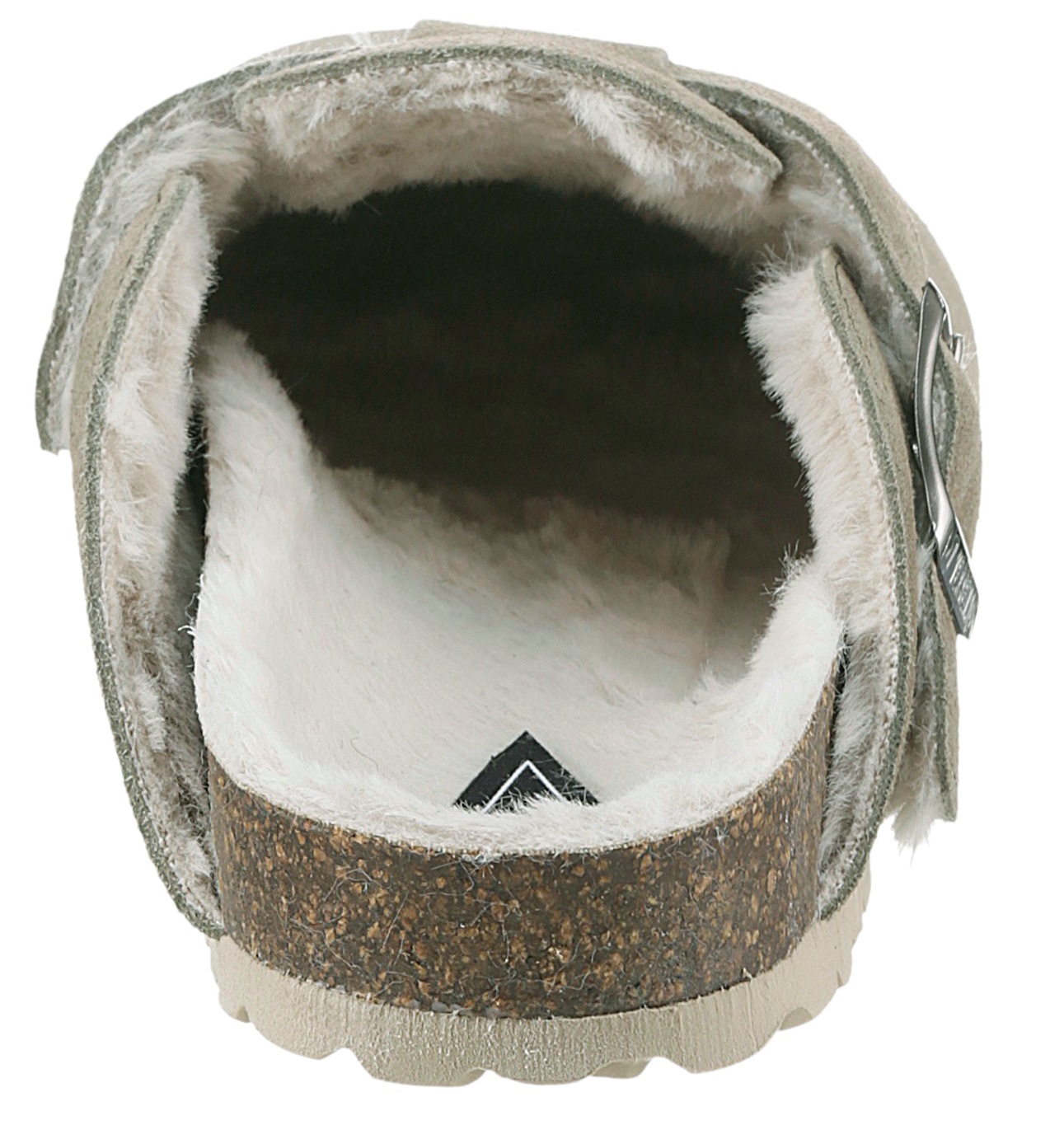VERBENAS Pantoffel »Heidi«  , Clog, Homeslipper, Hausschuh mit Riemchen