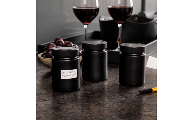 Silwy Feinkost-Magnetgläser 3er-Set inkl. Metallleiste 192 ml