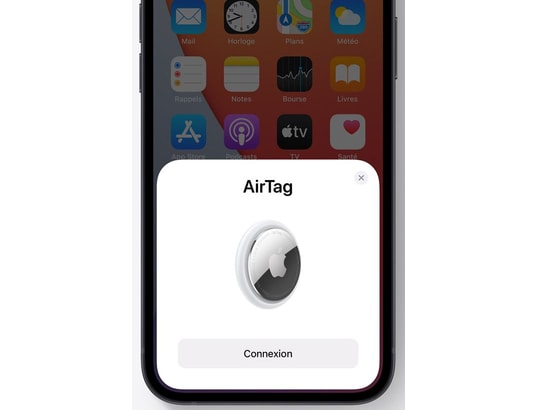 APPLE - Tracker bluetooth AirTag lot de 4 - MX542ZM
